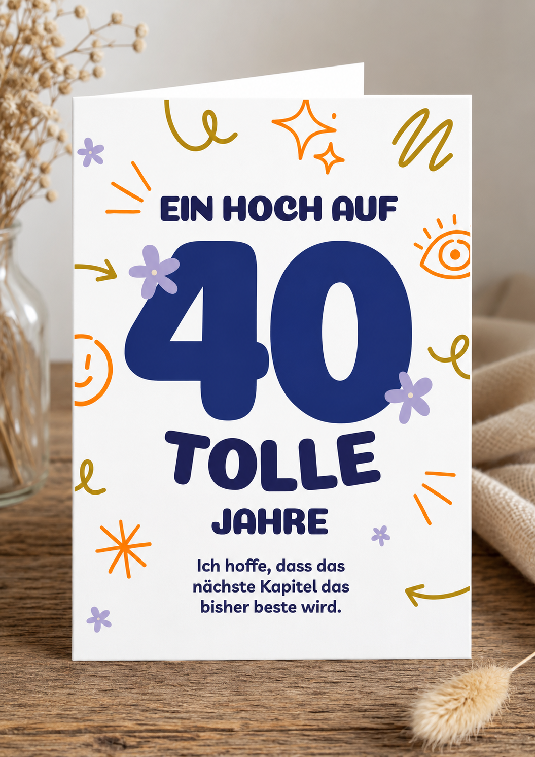Alles Gute zum 40. Geburtstag