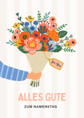 Alles Gute zum Namenstag - Erinnerungen Verschenken